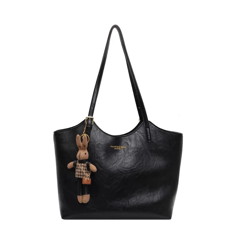 Sac fourre-tout en Cuir Vegan | Élégant et Spacieux pour Usage Quotidien