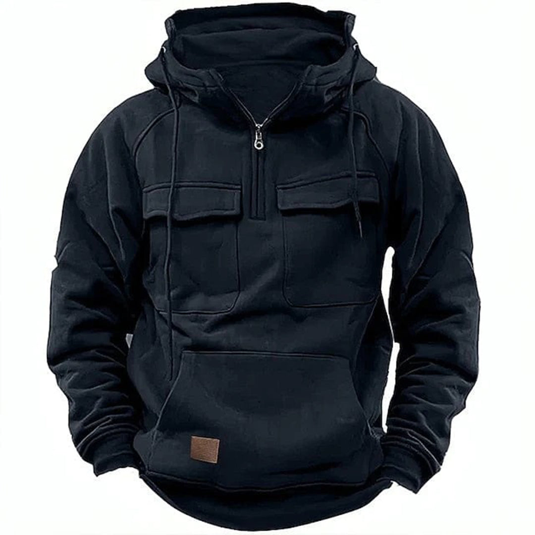 Sweat à Capuche de Motard pour Hommes | Design Rétro et Confort Optimal