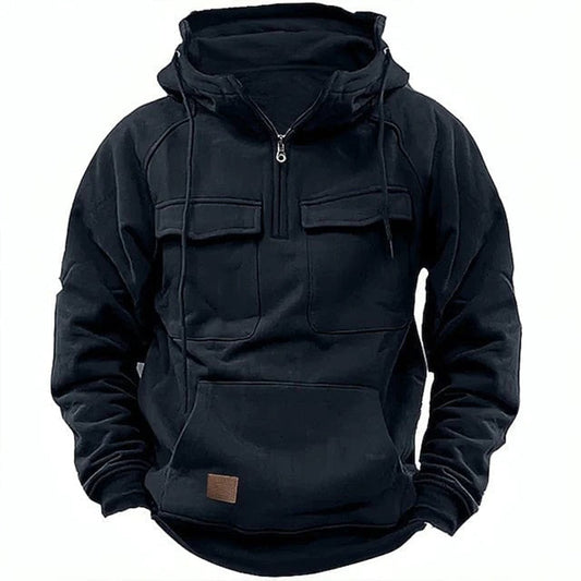 Sweat à Capuche de Motard pour Hommes | Design Rétro et Confort Optimal