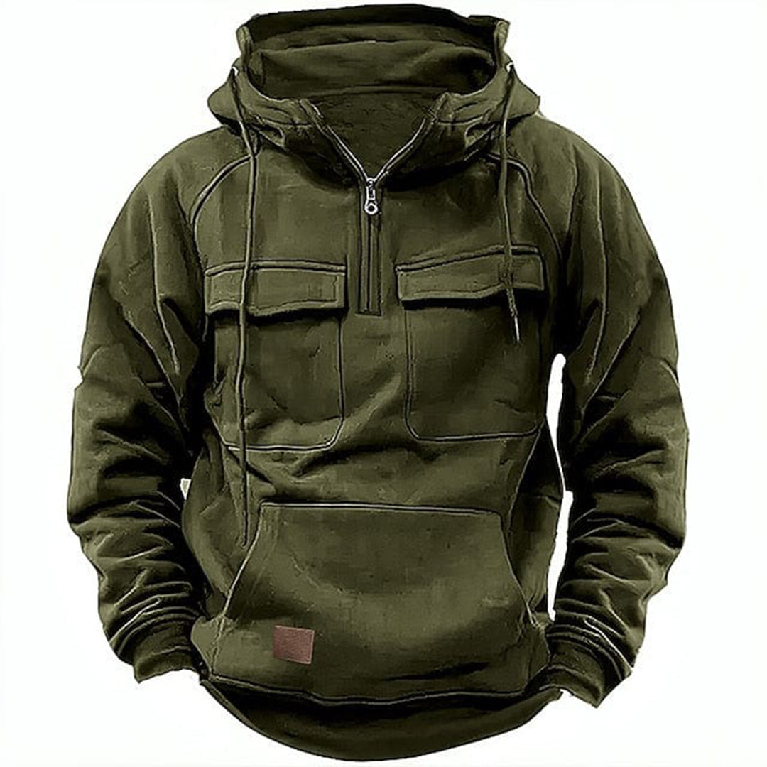 Sweat à Capuche de Motard pour Hommes | Design Rétro et Confort Optimal