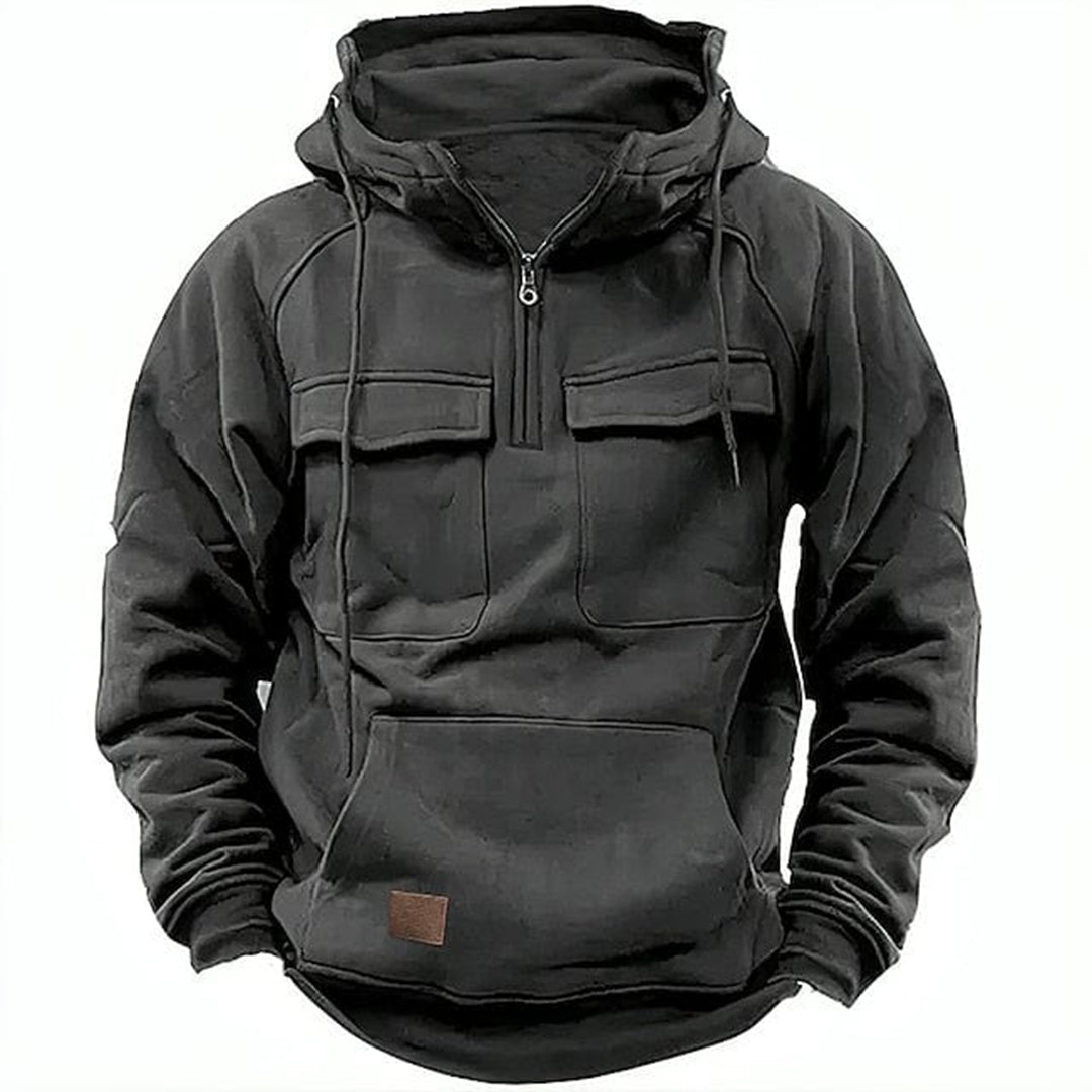 Sweat à Capuche de Motard pour Hommes | Design Rétro et Confort Optimal