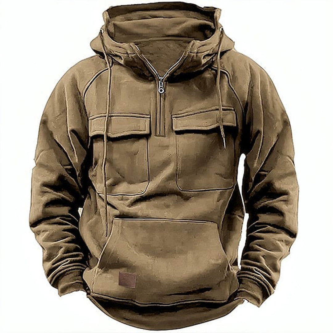 Sweat à Capuche de Motard pour Hommes | Design Rétro et Confort Optimal