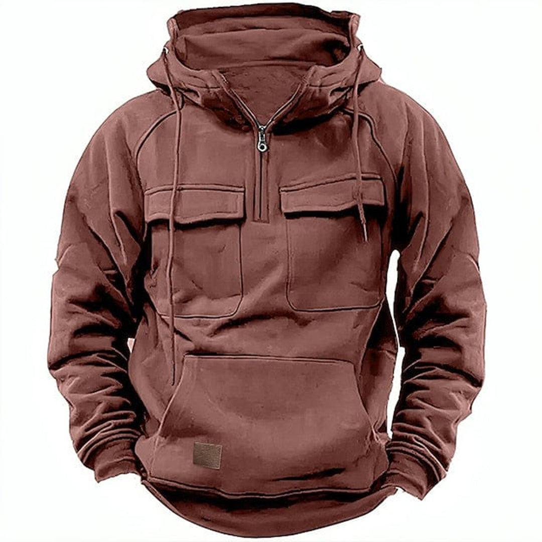 Sweat à Capuche de Motard pour Hommes | Design Rétro et Confort Optimal