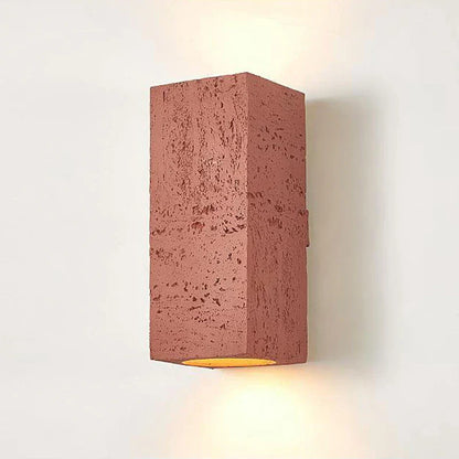 Lampe Murale en Ciment | Design Rustique et Énergétiquement Efficace