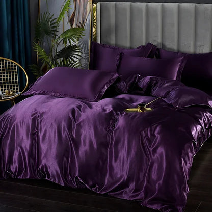 Literie en Satin de Luxe | Douceur et Élégance pour Votre Chambre
