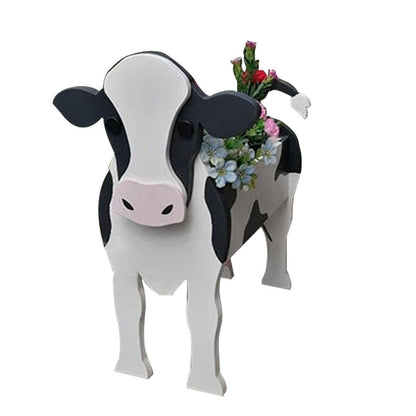 Pot de Fleurs Animal de Ferme | PVC Durable et Résistant aux Intempéries