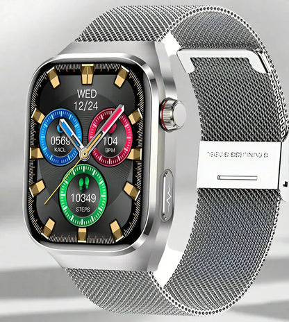 Montre Connectée Santé Avancée | Suivi ECG et Sucre Sanguin