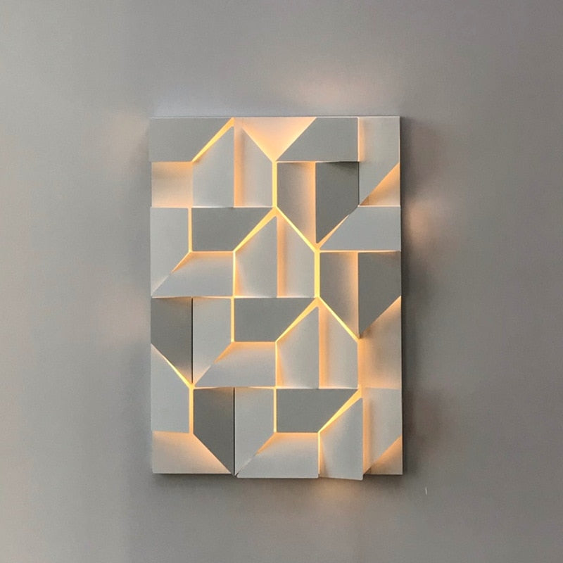 Lampe Murale 3D Économique | Éclairage Élégant et Durable