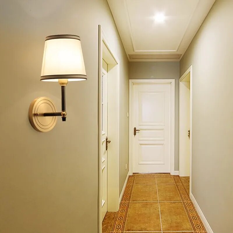 Lampe Murale Vintage Dorée | Éclairage Chaleureux et Élégant