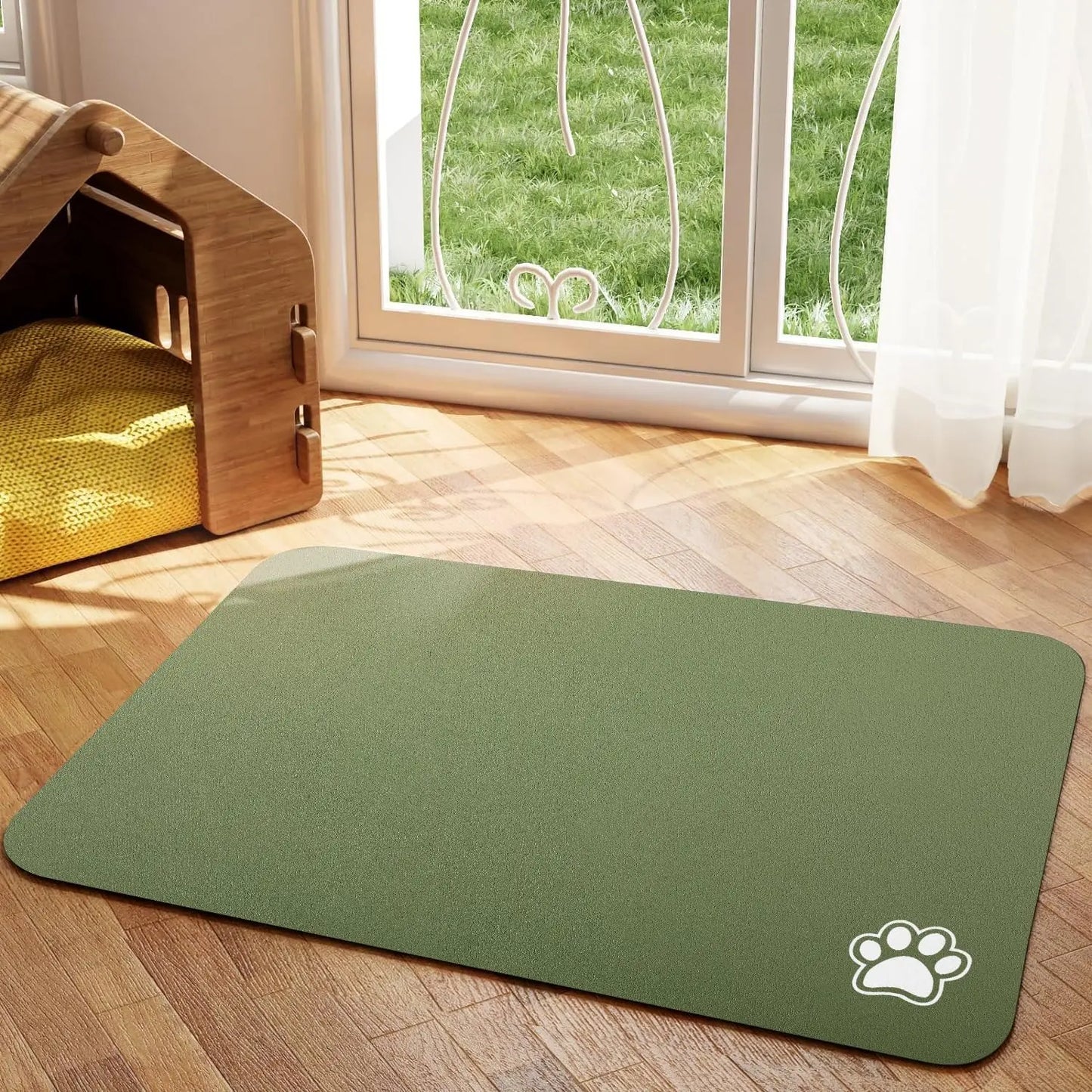 Tapis Absorbant pour Animaux | Protection du Sol et Séchage Rapide