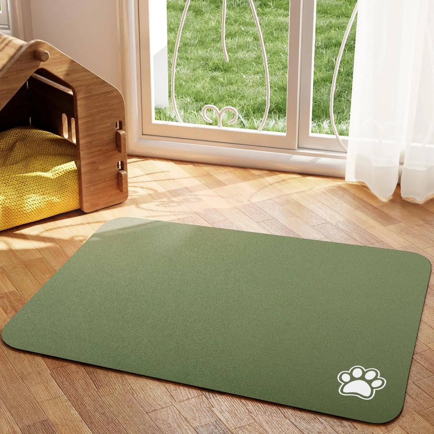 Tapis Absorbant pour Animaux | Protection du Sol et Séchage Rapide
