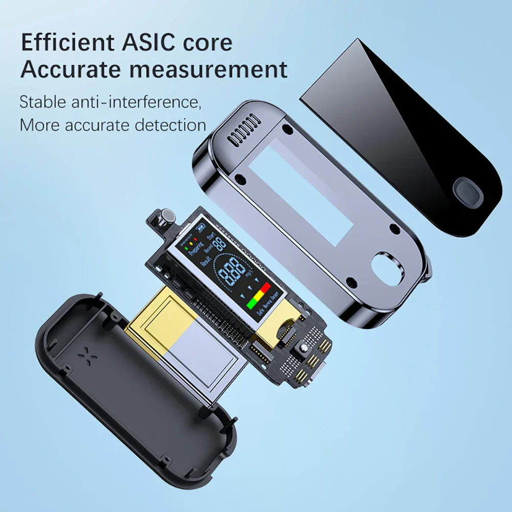 Testeur d'Alcool Numérique Compact | Mesures Précises et Écran LCD