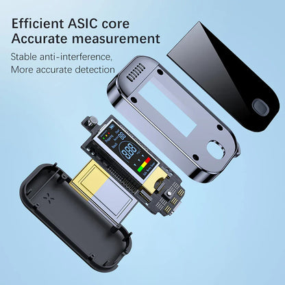 Testeur d'Alcool Numérique Compact | Mesures Précises et Écran LCD