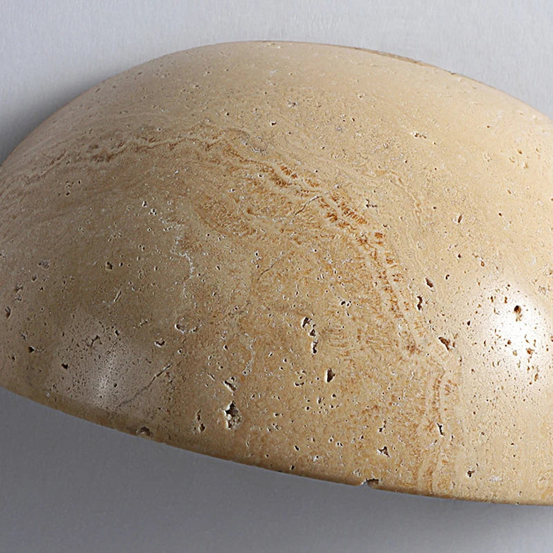 Lampe Murale en Pierre Naturelle | Ambiance Apaisante et Élégante