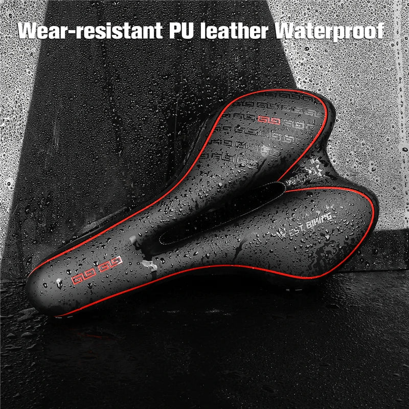 Selle de Vélo Confort Gel | Confort Supérieur pour Route et VTT