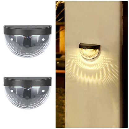 Luminaires Muraux Solaires Extérieurs | Éclairage Étanche et Décoratif pour Jardin