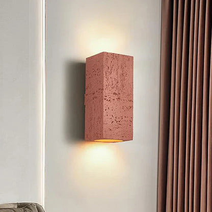 Lampe Murale en Ciment | Design Rustique et Énergétiquement Efficace