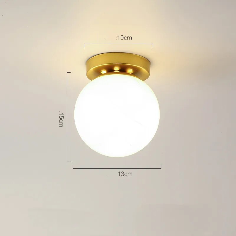 Lampe LED Scandinave en Verre | Design Élégant et Énergie Efficace