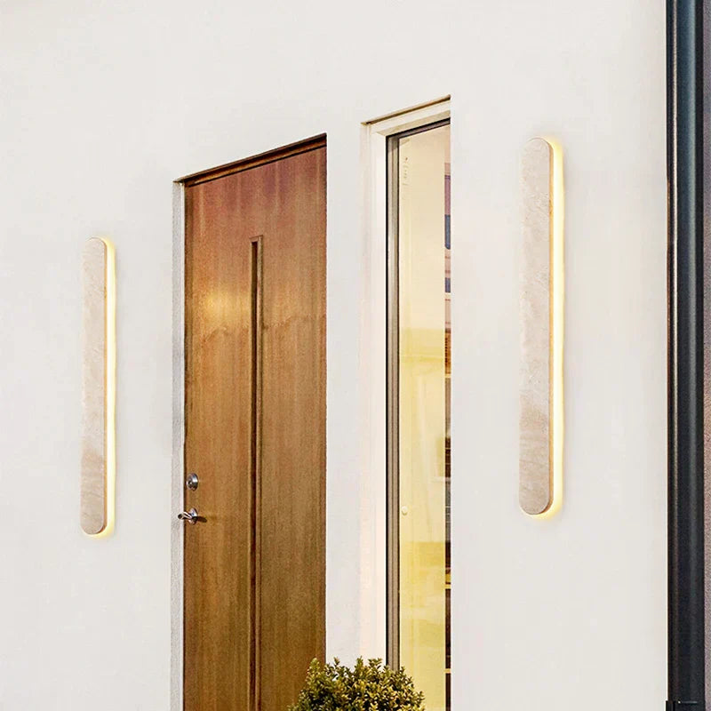 Lampe Murale en Marbre | Élégance Scandinave et Économie d'Énergie