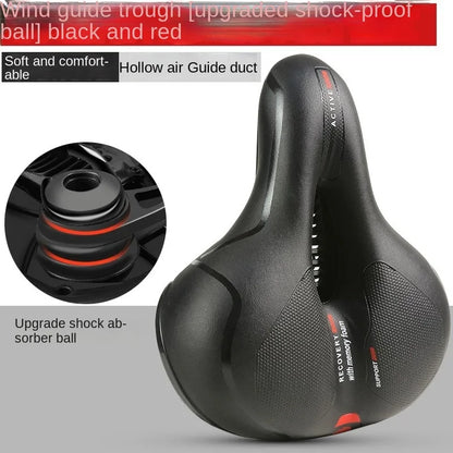 Selle de Vélo Confortable et Respirante | Amortissement Idéal pour Longues Distances