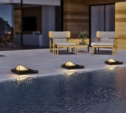 Lumières Solaires Modernes pour Extérieur | Capteur Intelligent et Étanchéité IP65