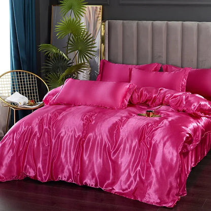Literie en Satin de Luxe | Douceur et Élégance pour Votre Chambre