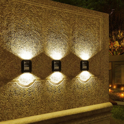 Lampe Murale Étoilée Solaire | Éclairage Élégant et Résistant aux Intempéries