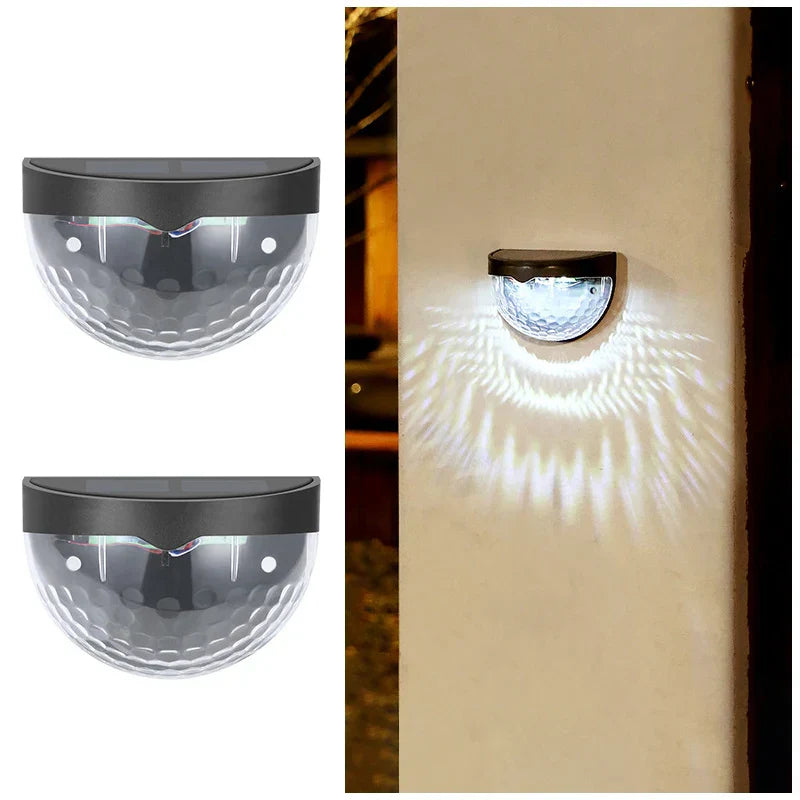 Luminaires Muraux Solaires Extérieurs | Éclairage Étanche et Décoratif pour Jardin