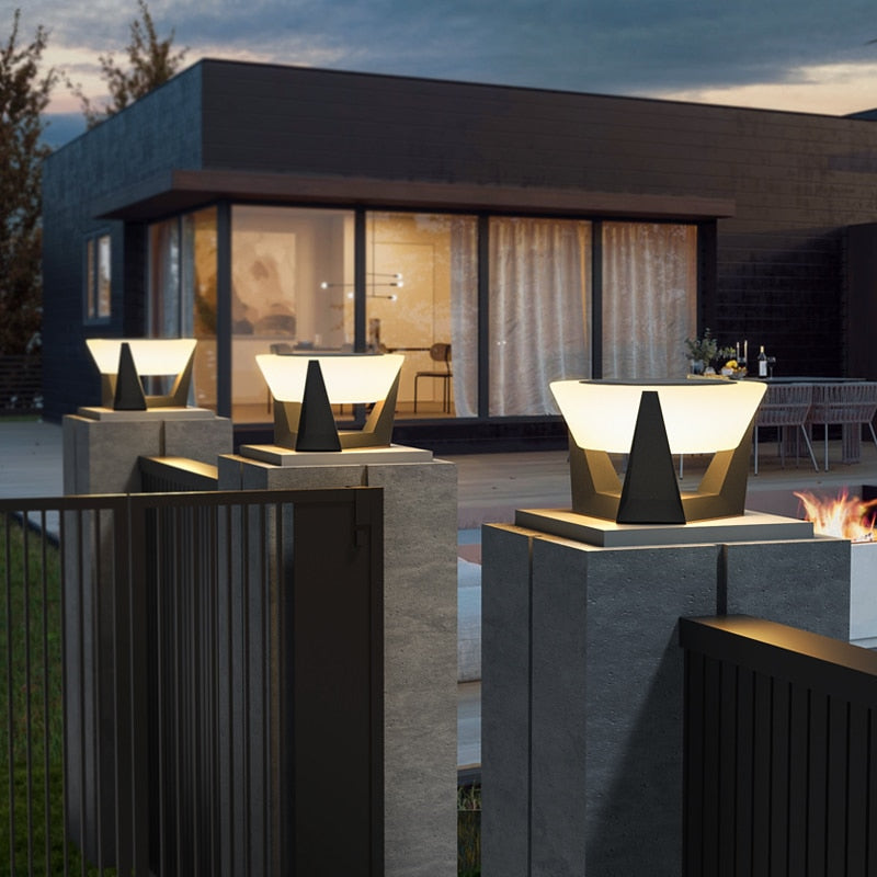 Lampe Solaire LED Étanche | Éclairage Énergétique et Durable pour Extérieur
