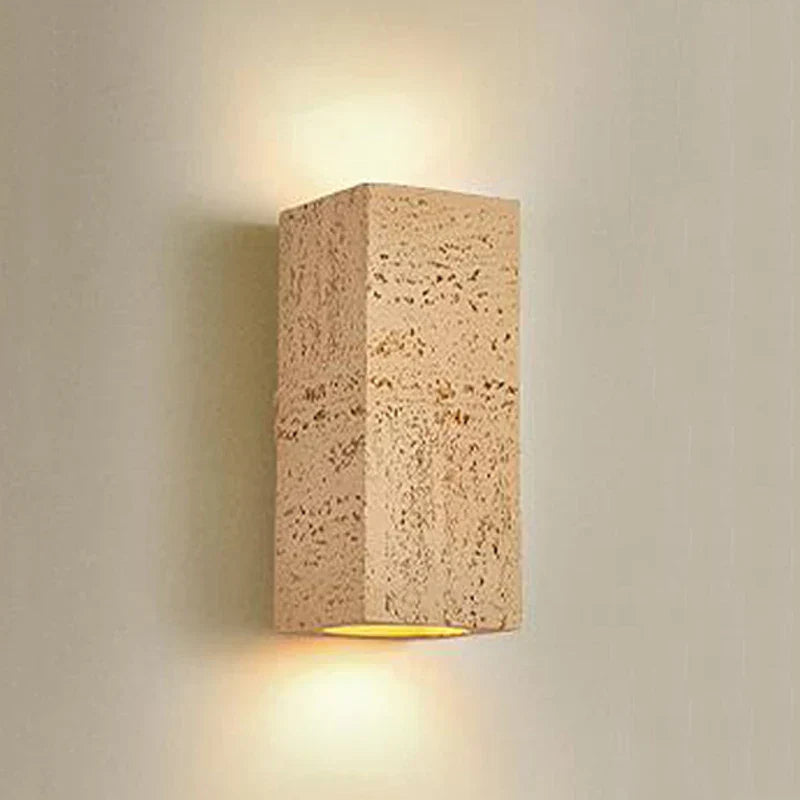 Lampe Murale en Ciment | Design Rustique et Énergétiquement Efficace