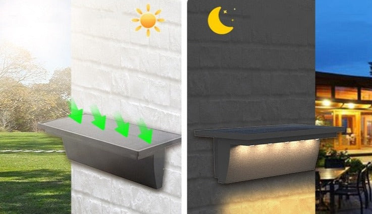 Lumière d'extérieur solaire résistante | Éclairage élégant et durable pour jardins