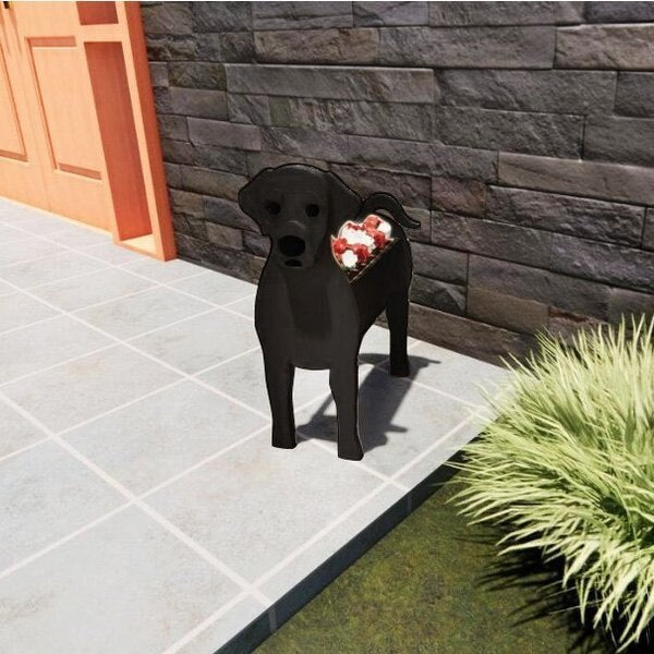 Pot de Fleurs Thème Chiens | Décoratif et Durable pour Intérieur/Extérieur