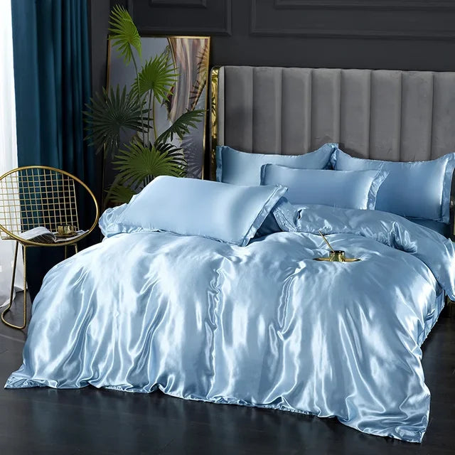 Literie en Satin de Luxe | Douceur et Élégance pour Votre Chambre
