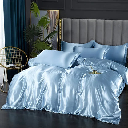 Literie en Satin de Luxe | Douceur et Élégance pour Votre Chambre