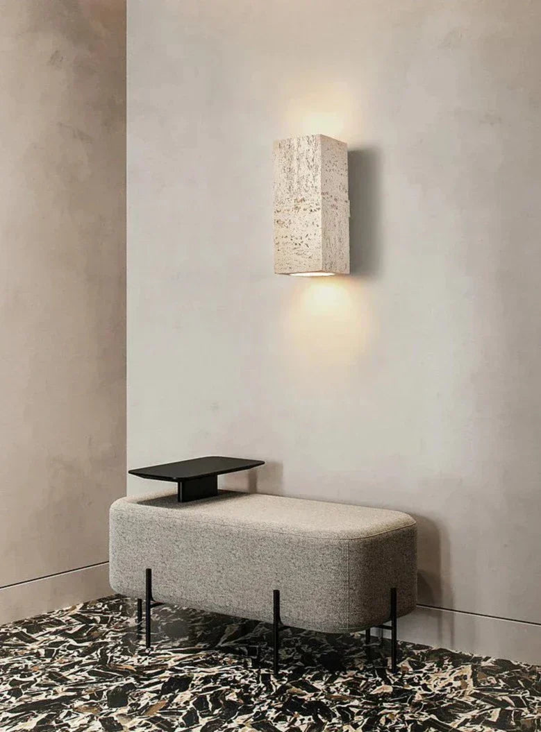 Lampe Murale en Ciment | Design Rustique et Énergétiquement Efficace