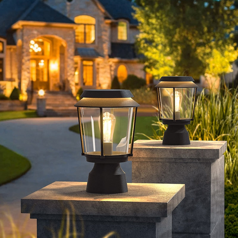 Lampe Solaire de Jardin | Éclairage Durable et Résistant aux Intempéries