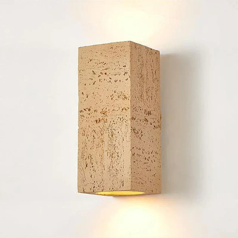 Lampe Murale en Ciment | Design Rustique et Énergétiquement Efficace