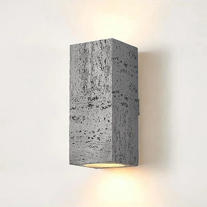 Lampe Murale en Ciment | Design Rustique et Énergétiquement Efficace