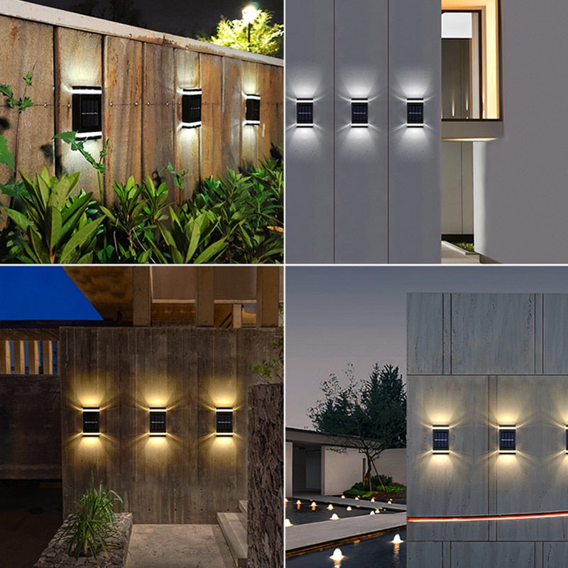 Lampe Murale Solaire pour Jardin | Éclairage Élégant et Écologique