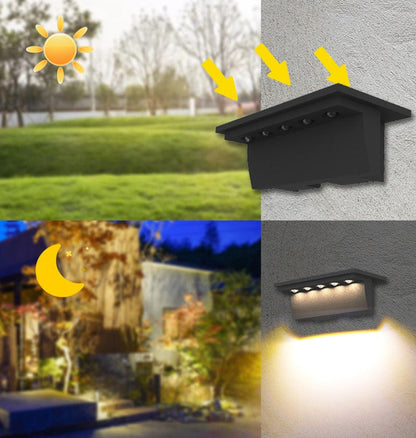 Lumière d'extérieur solaire résistante | Éclairage élégant et durable pour jardins