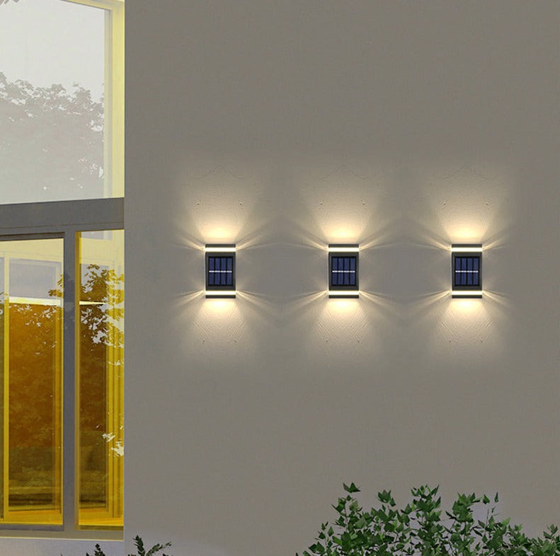 Lampe Murale Solaire pour Jardin | Éclairage Élégant et Écologique