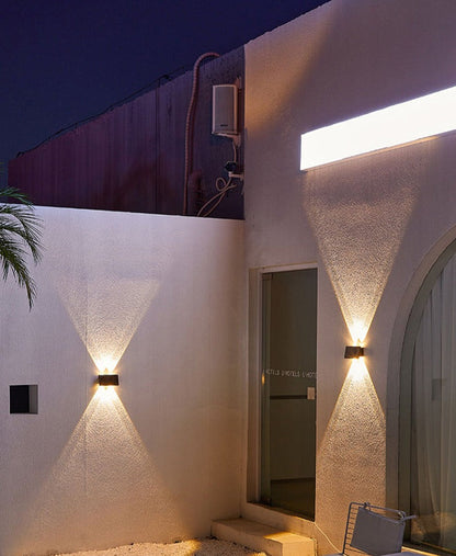 Lampe Murale Solaire Moderne | Éclairage Chic et Résistant aux Intempéries