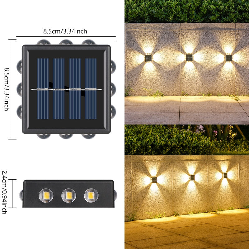 Lampe Murale Solaire Extérieure | Éclairage Durable et Écologique