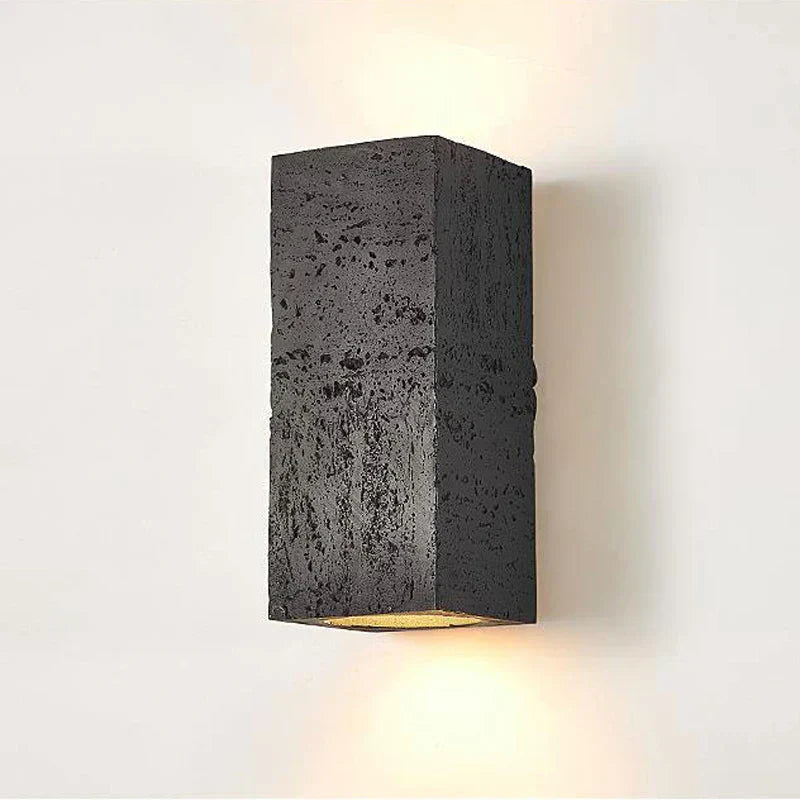 Lampe Murale en Ciment | Design Rustique et Énergétiquement Efficace