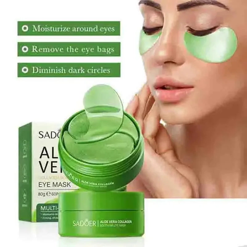 Masques pour les Yeux au Collagène | Hydratation et Rajeunissement Instantanés