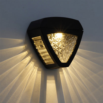 Lampe Solaire Murale Extérieure | Étanche avec Capteur Intelligent
