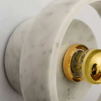 Lampe Murale Wabi-Sabi en Marbre | Élégance Naturelle et Économie d'Énergie