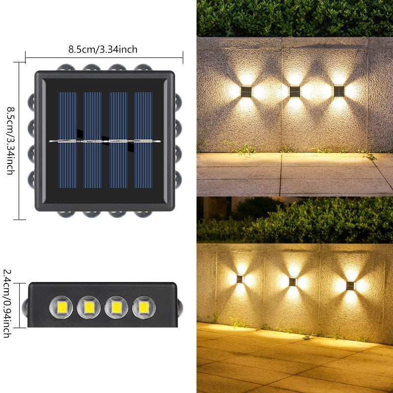 Lampe Murale Solaire Extérieure | Éclairage Durable et Écologique