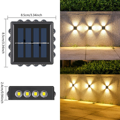 Lampe Murale Solaire Extérieure | Éclairage Durable et Écologique