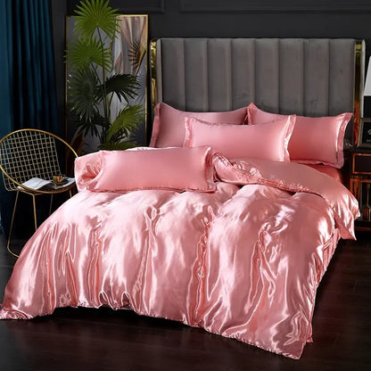 Literie en Satin de Luxe | Douceur et Élégance pour Votre Chambre